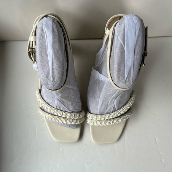 Sam Edelman New York Cuban Heel Strap Sandals KIA BEADS - Picture 5 of 8